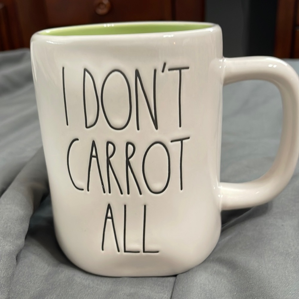 Rae Dunn - I Don’t Carrot All Mug